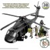 Click N' Play Military Black Hawk Attack Combat Helicopter 30 Piece Play Set with Accessories. B076HSNDQ9
